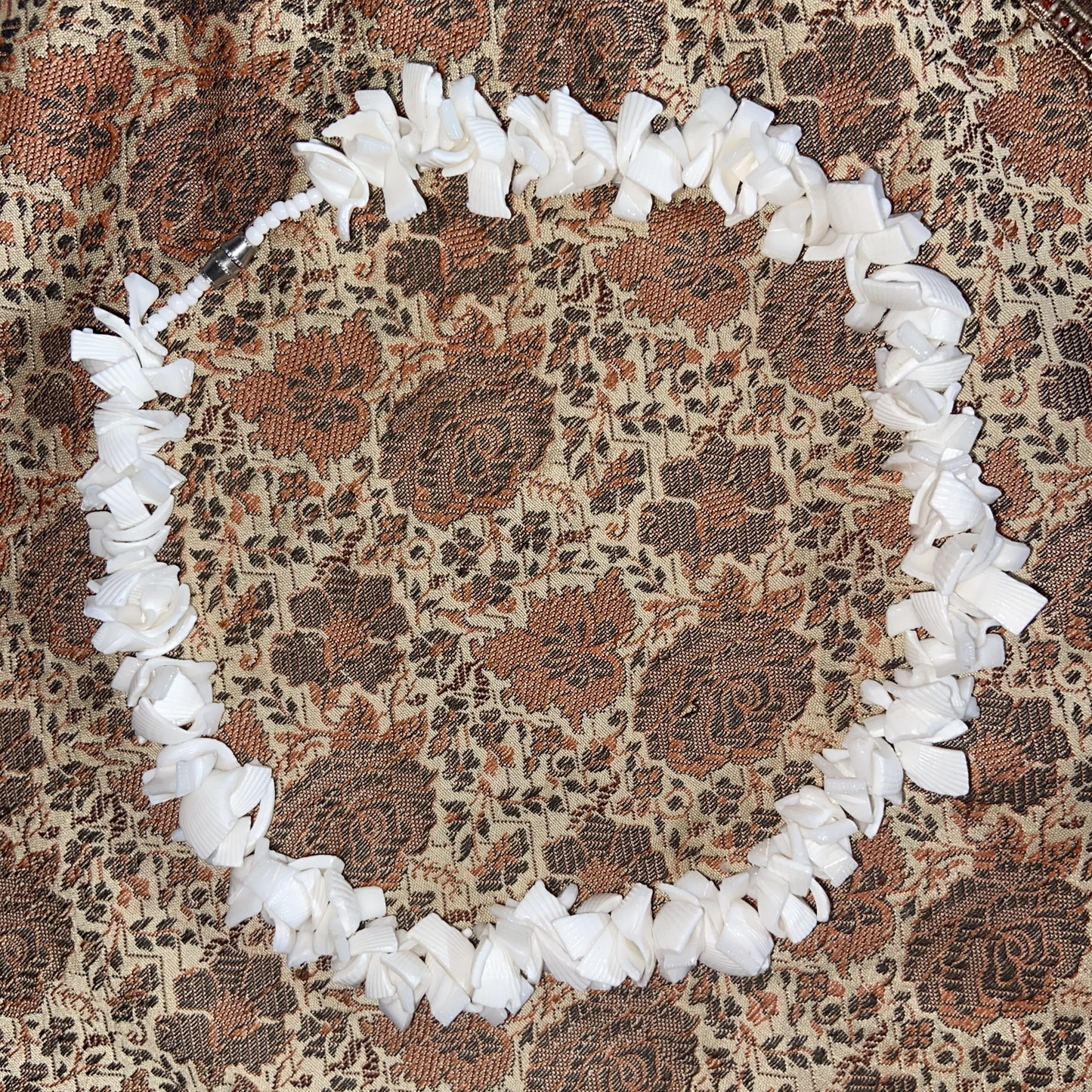 White Puka Shell Neckace
