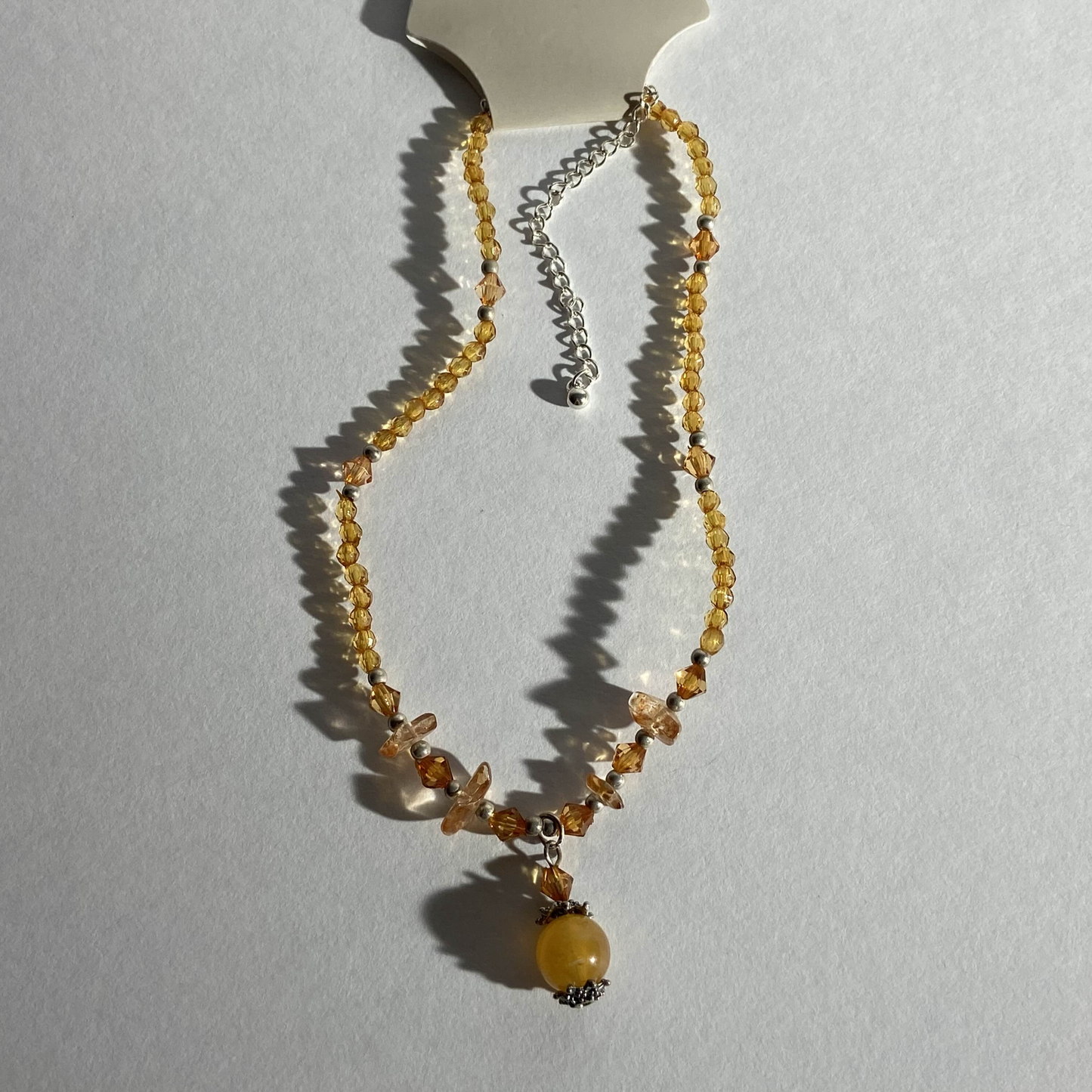 Beaded Crystal Necklace