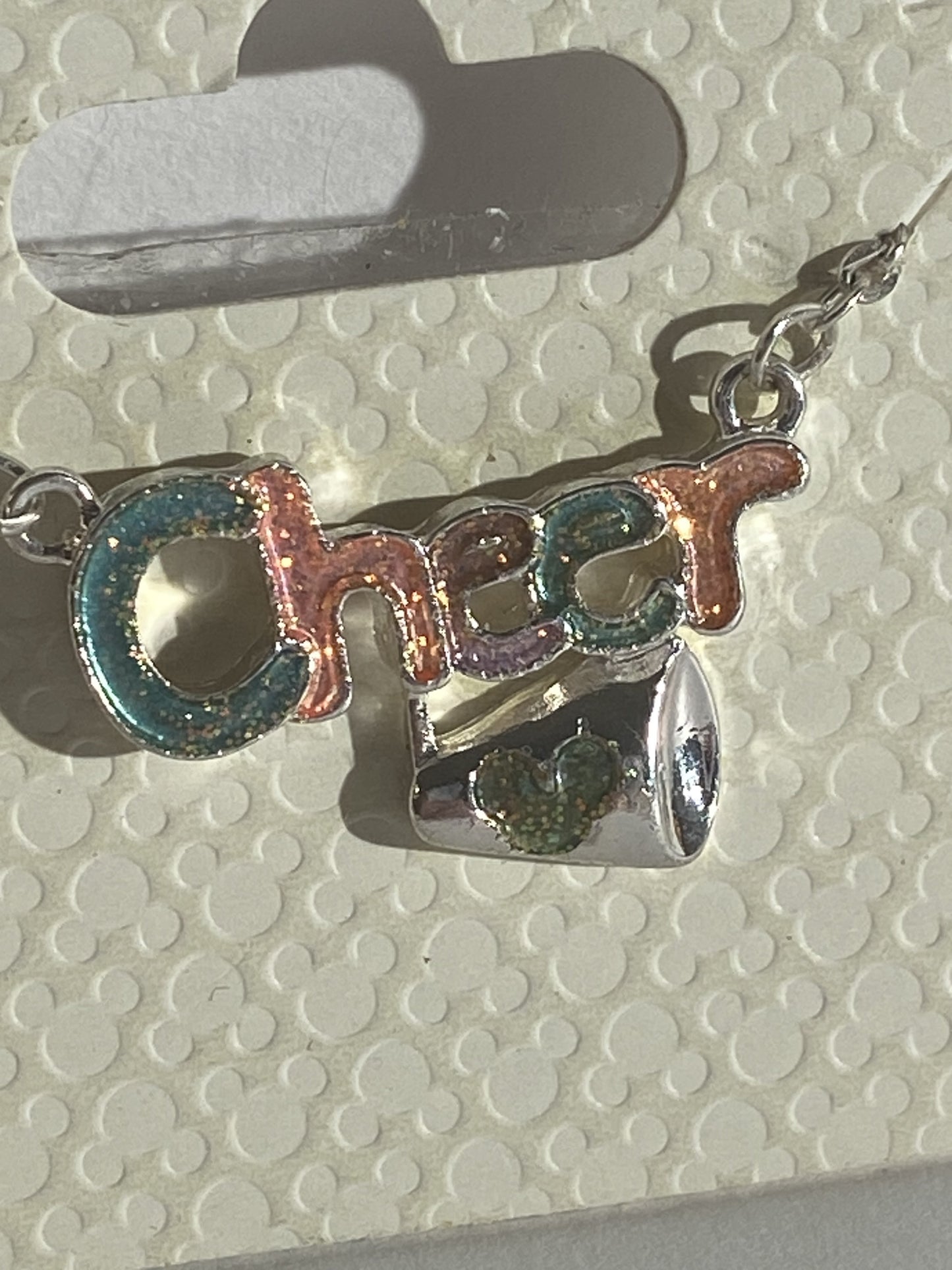Vintage Disney Cheer Necklace