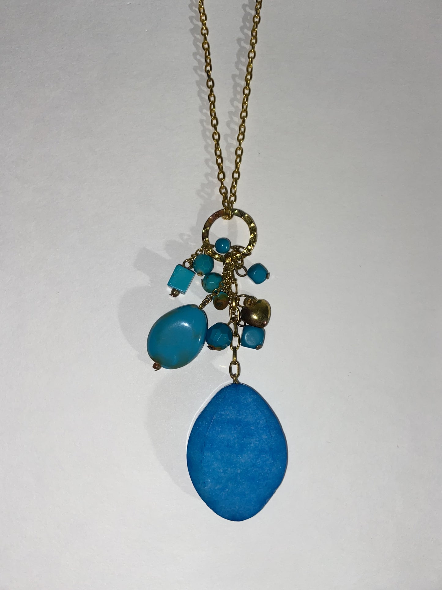Blue Stone Necklace