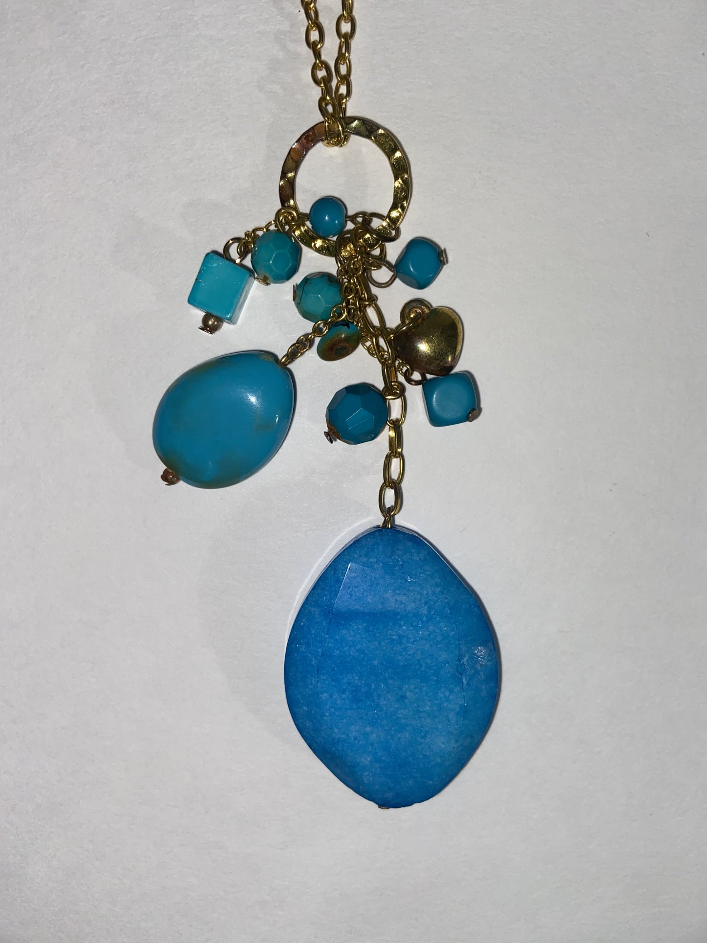 Blue Stone Necklace