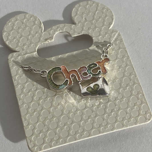 Vintage Disney Cheer Necklace