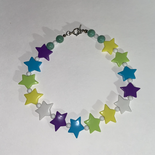 Starry Beaded Necklace