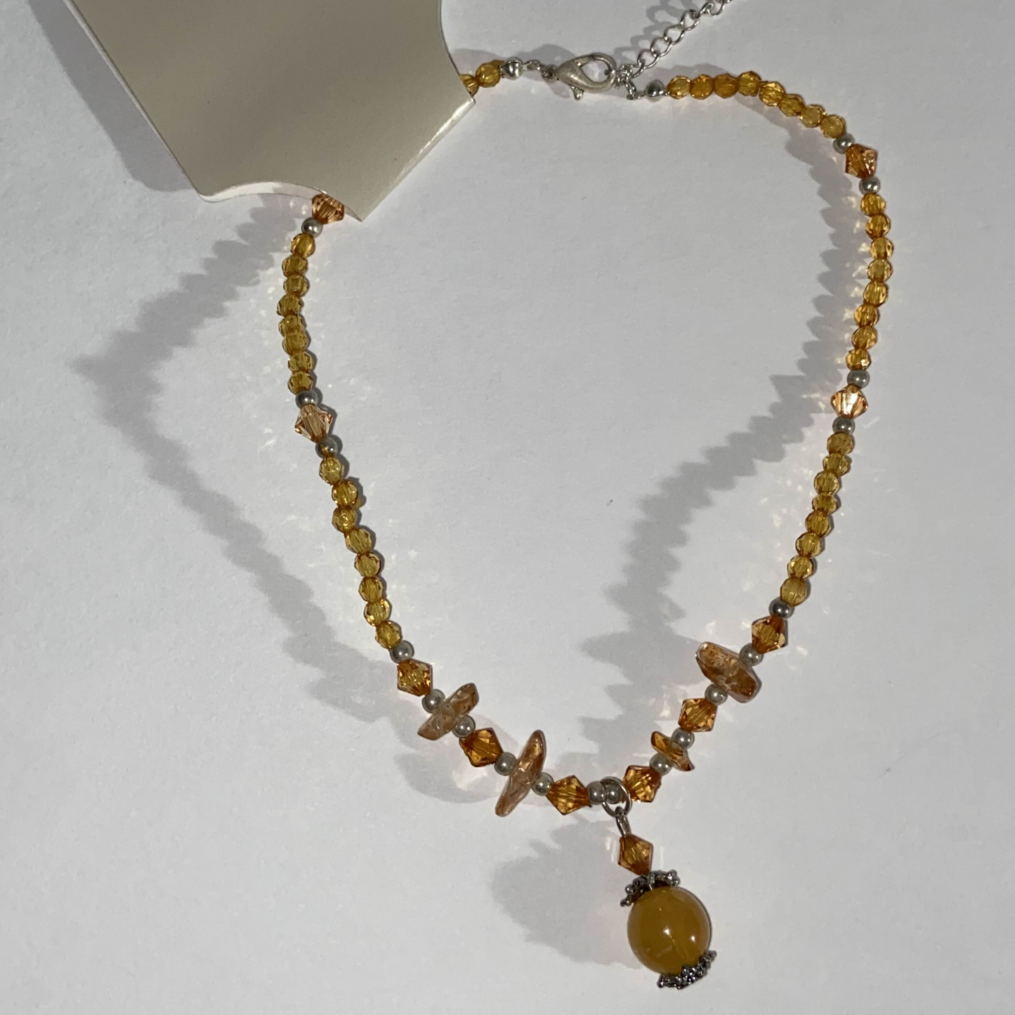 Beaded Crystal Necklace