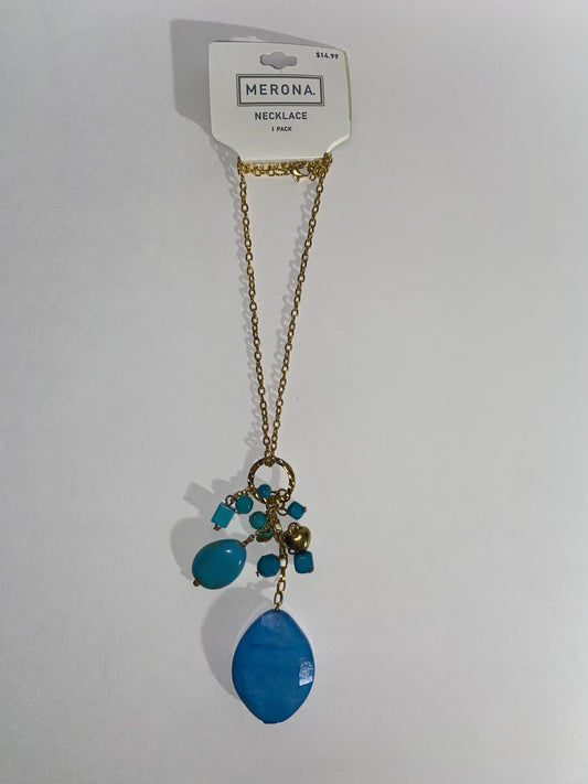Blue Stone Necklace