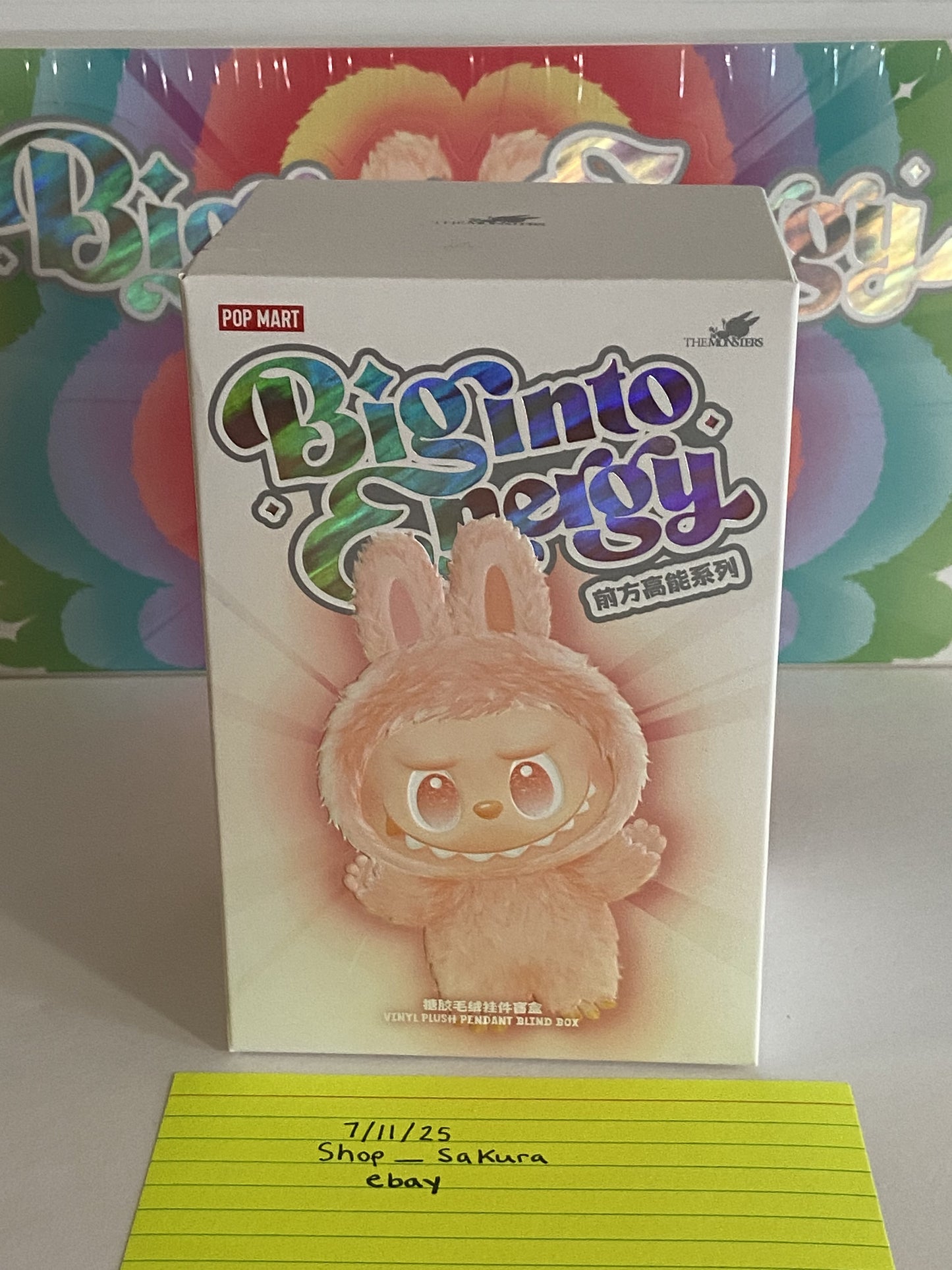 Labubu - Big into Energy Authentic and Sealed Boxes
