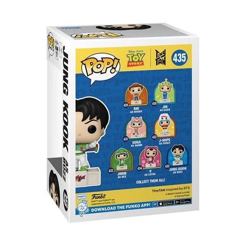 Toy Story x TinyTAN BTS Jungkook as Buzz Funko Pop! Vinyl Figure #435