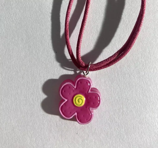 Y2K Flower Necklace